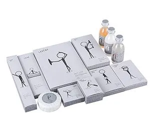 hotel amenities set
