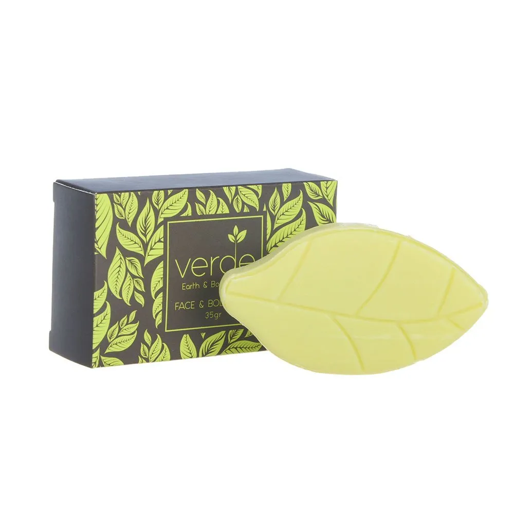 Hotel Soaps 7 35G Leaves Shape Hand Soap in Paper Box Packaging