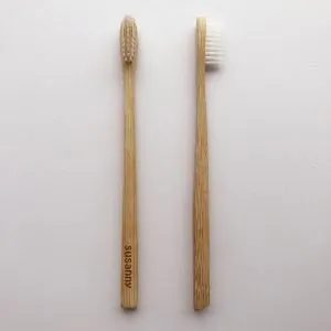 BBTHB02：Eco-friendly Bamboo Toothbrush With Charcoal Activated Bristles | 100% Biodegradable, Eco-Friendly, BPA-Free