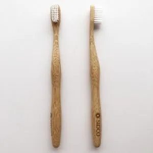 BBTHB04：Eco-friendly Bamboo Toothbrush With Charcoal Activated Bristles | 100% Biodegradable, Eco-Friendly, BPA-Free