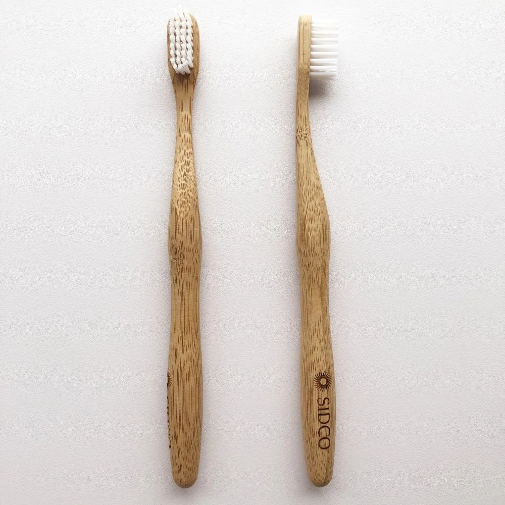 ECO-Friendly Items 10 BBTHB04:Eco-friendly Bamboo Toothbrush With Charcoal Activated Bristles | 100% Biodegradable, Eco-Friendly, BPA-Free